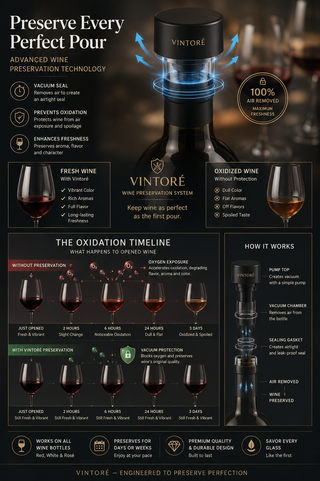 Wine Preservation Secrets: Keep Opened Wine Fresh for Days