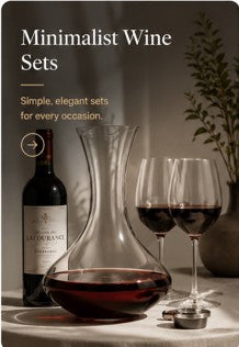 Minimalist Wine Sets