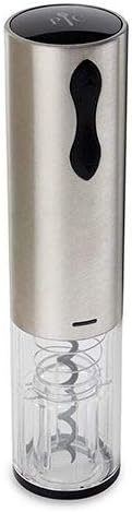 Pampered Chef Electric Wine Opener - Automatic Corkscrew Wine Bottle Opener with Foil Cutter Base | Rechargeable | #1489