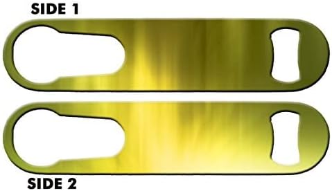 Aurora gold psr professional bartender bottle opener with pour spout remover
