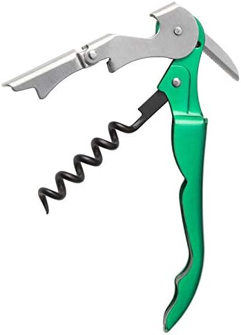 Oenophilia Duo-Lever Professional Waiters Corkscrew - Metallic Green