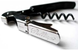 Pulltap's Professional Double-hinged Waiter's Corkscrew with Pulltap's Logo.