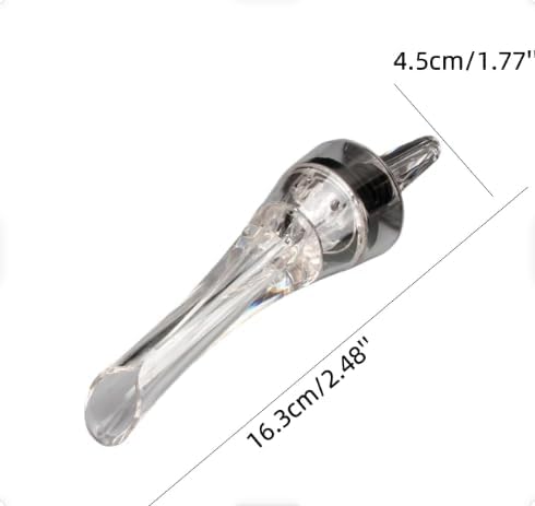 Wine Aerator Pourer | Aerates wine for richer flavor and aroma, no-drip design prevents spills, professional quality for optimal aeration, perfect as a gift for wine lovers and enthusiasts.