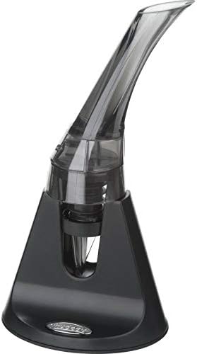 Trudeau Aroma Smoky Wine Aerator, 8", Gray