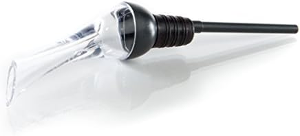 Wine Aerator Pourer - Woodpecker Designed Wine Pourer - Wine Aerating Pourer - Gift Packaging… (Black)