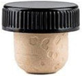 North Mountain Supply - TCSY-12 Bar Top Tasting Corks - Synthetic Cork with Plastic Tops - Bag of 12