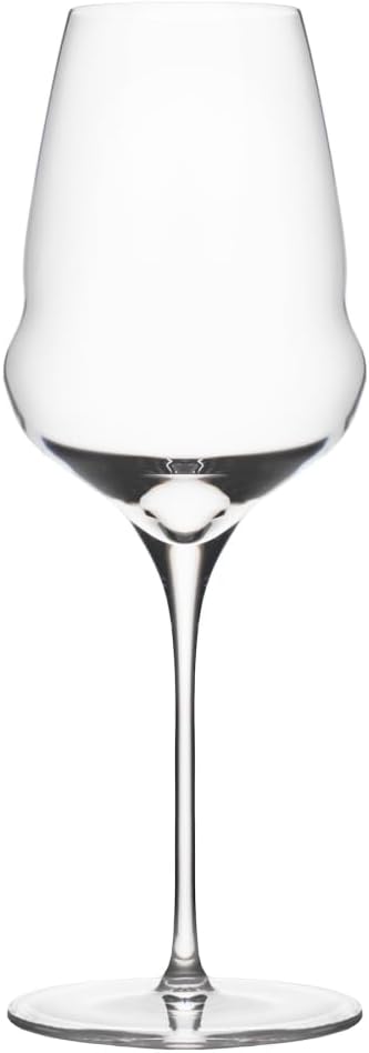 Stölzle Lausitz Cocoon White Wine Glass (Set of 6) - 16.5 oz Crystal Stemware for Red & White Wines, Dishwasher Safe & Lead-Free Glasses for Home Bar - Elegant Gift-Ready Collection