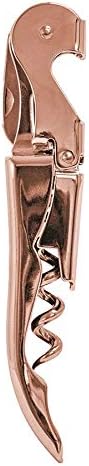 Oenophilia Duo-Lever Professional Waiters Corkscrew - Plated, Copper