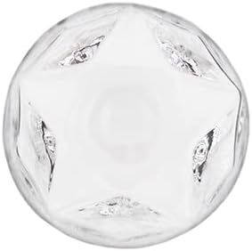 Viski Seneca Faceted Stemless Champagne Flutes, Crystal Clear Sparkling Wine Glasses for Prosecco, Sparkling Cocktails, Mimosas, Elegant Glassware for Wedding Gifts, Home Bar, 9 oz, Set of 2