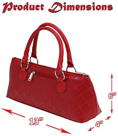 Primeware Wine Clutch Bag (Thermal Insulated) Trendy Women's Carry Tote | Holds Red & White 750mL Bottles | Trendy Fashion | Incl. Portable Waiter-Style Corkscrew