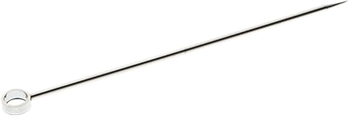 Barfly Circle Top Cocktail Pick, Stainless (Pack of 12)