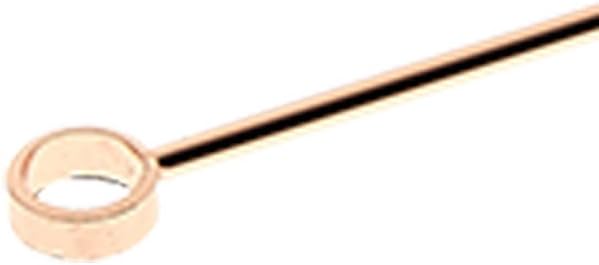 Barfly M37031CP Cocktail Pick, Circle Top, 4.25" inch Copper (pack of 12)