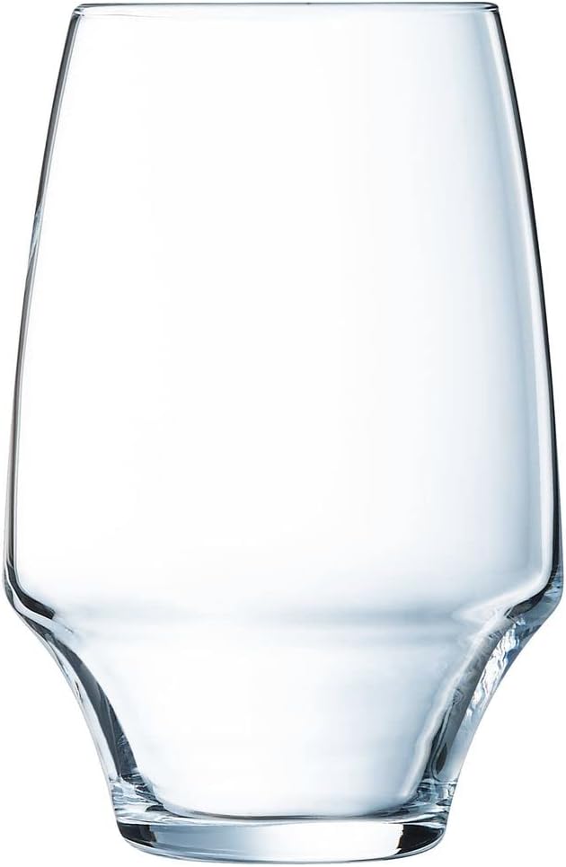Chef & Sommelier U1041 Set of 6 Kwarx High Tumblers with Open Up Capacity 35 cl Glass Transparent 35 cl