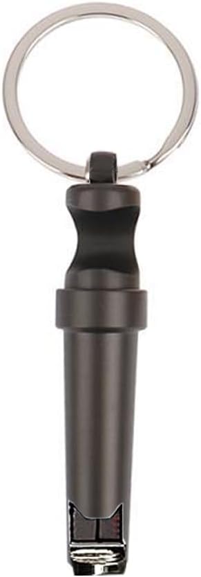 Mini Keychain Corkscrew, Generation3 Elegant 3 In 1 Portable Bottle Opener Wine Bottle Corkscrew Key Ring, Wine Beer Opener for Backpack Camping Kit Waiters (Bl ack)