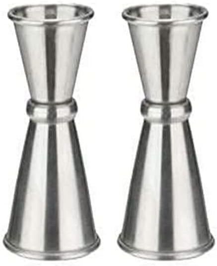 WINCO Japanese-Style Jigger, Silver (Pack of 2)