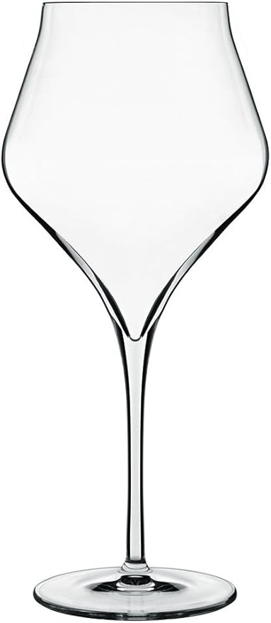 Luigi Bormioli Supremo Burgundy Red Wine Glasses, Set of 2 – 22 Oz Wine Stemware with Enhanced Aromatics for Burgundy, Barolo, Bourgogne, Nebbiolo & Pinot Nero Wines – Crystal Drinking Glass Set