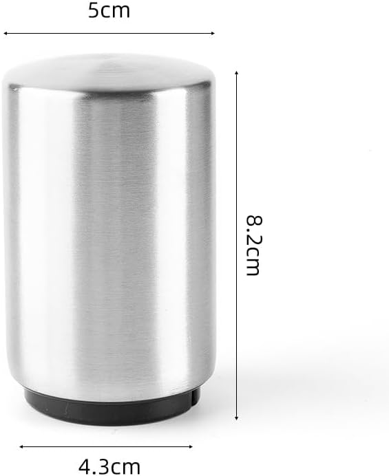 Automatic Stainless Steel Bottle Opener Push Down (Silver)