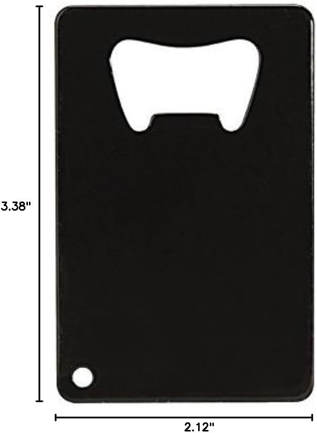 Thirsty Rhino Javan Credit Card Bottle Opener (Black)