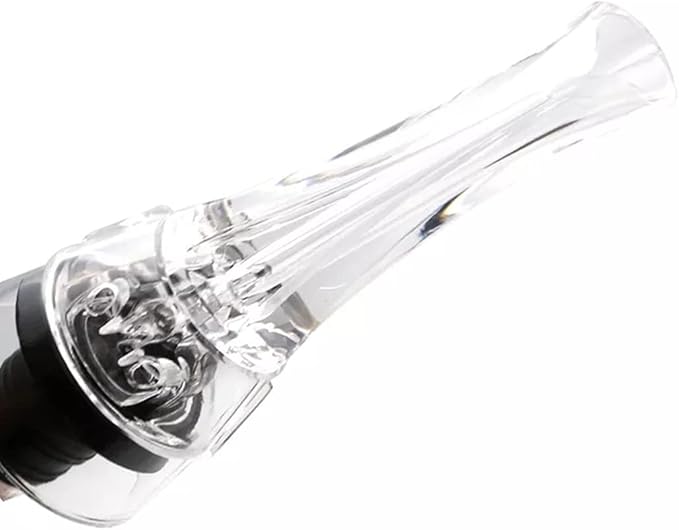 Wine Pourer Aerator Wine Aerator Pourer Spout Wine Decanter Wine Accessories and Gifts, Wine Aerator for Wine Bottle Wine Gifts for Women and Men Wine Air Aerator Pourer Clear