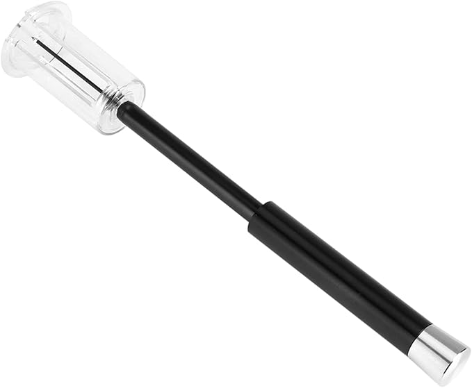 Easy Air Pump Wine Bottle Opener, Pressure Cork Remover for Red White Sparkling Wine, Black
