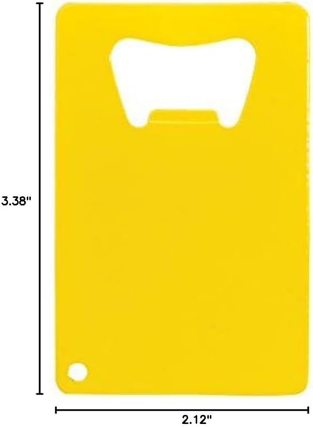Thirsty Rhino Javan Credit Card Bottle Opener (Yellow)