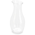 Carlisle FoodService Products Cascata Carafe, Glass Look Pitcher for Cold Drinks,1L, 12 Count, Clear