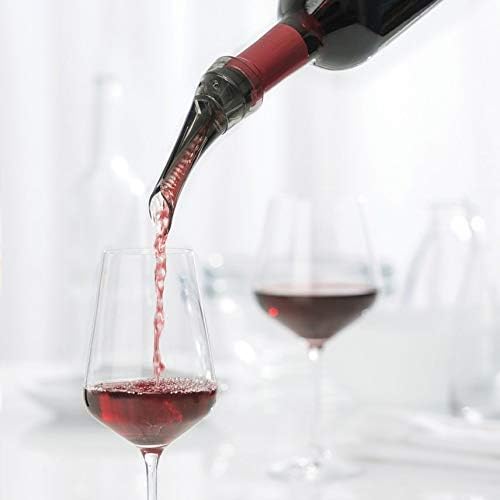 Trudeau Aroma Smoky Wine Aerator, 8", Gray