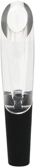 Vinturi On-Bottle Wine Aerator Pourer and Decanter for Red and White Wines Patented Design Perfectly Aerates Wines By The Glass or Bottle With Distinctive Sound, Black