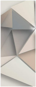 3D Door Stickers Murals - Peel & Stick - 3D Effect - Waterproof - White - Modern - Geometric - Bubble Theme - Wall & Door - Adult - 37.4 x 78.7 Inch