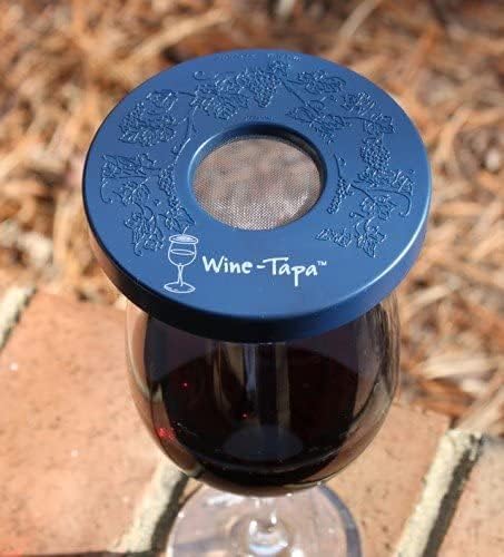 Drinking Glass Covers- Keeps Bugs and Insects Away Outdoors- Set of 4 No Spill Drink Covers- Harvest