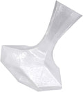 MAGICLULU Creative Glass Wine Decanter Handheld Large Geometric Diamond Design Quick Aerator Suitable for Home Dining and Restaurant Use