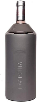 Personalized Vinglacé Wine & Champagne Bottle Chiller - A Unique Customized Gift for Wine Lovers (Graphite)