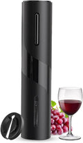 Battery Operated Wine Bottle Openers, Electric Wine Opener with Foil Cutter, One-click Button Reusable Automatic Wine Corkscrew Remover for Wine Lovers Gift Home Kitchen Party Bar Wedding