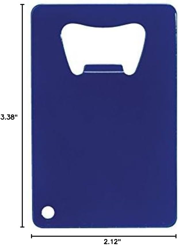 Thirsty Rhino Javan Credit Card Bottle Opener (Blue)