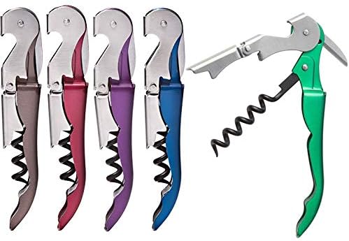 Oenophilia Duo-Lever Professional Waiters Corkscrew - Metallic Green