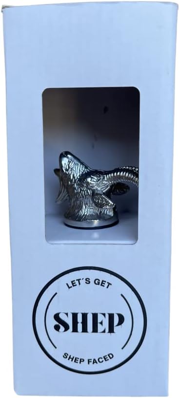 Goat Wine Aerator Pourer Spout – Funny Wine Gift for Men & Women – Novelty Animal Wine Accessory for Parties & Home Bar