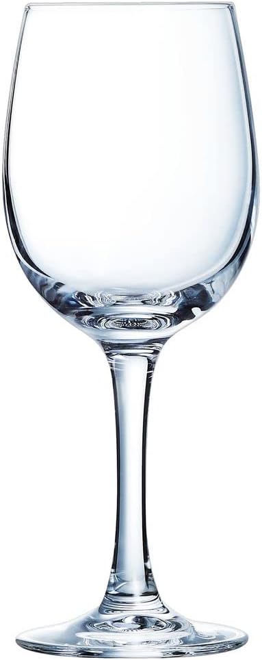 Arcoroc (アルコロック) ARC 53468 Cabernet Tulip Wine (6 Pieces), 6.9 fl oz (190 cc) RAL9001