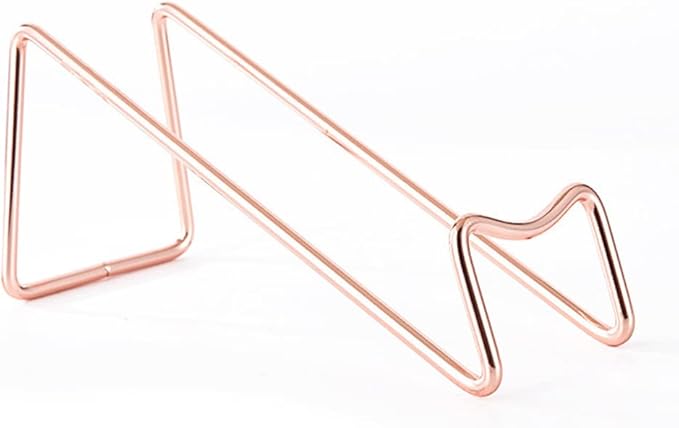 ARFUKA Countertop Wine Rack Tabletop Wine Holder Freestanding Stainless Steel Wine Stand Wine Bottle Holder Perfect Wine Gifts for Wine Lovers Rosegold
