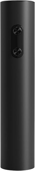 Battery Operated Wine Opener by ELMWAY, Electric Corkscrew & Wine Bottle Opener, Gift for Wine Lovers and Wine Accessories for Home Bars - Black (Foil Cutter & 4 x AA Not Included)