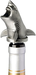 Stainless Steel Shark Wine Aerator Pourer - Deluxe Decanter Spout for Robust Red and White Wine - Pour Amore Bottle Pourer/Stopper & Air Diffuser by Chris's Stuff