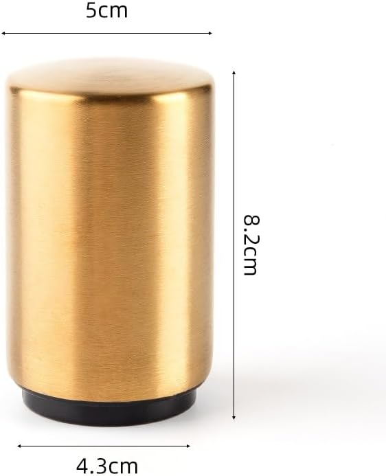 Automatic Stainless Steel Bottle Opener Push Down (Gold)