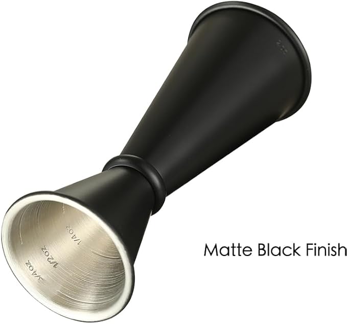 Cocktail Shaker Set - 13-Piece Bar Accessories Kit w/Weighted Boston Shaker, Strainer, Jigger, Muddler,Mixing Spoon and More - Home Bartending Tools, Accessories for Bartender, Matte Black