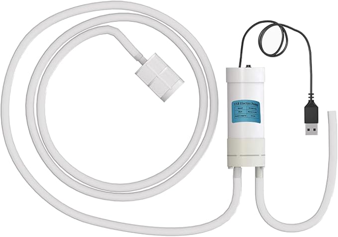 Wine Siphon Pump, Portable USB Electric Auto-Siphon Self Priming Food Grade Beer Transfer Pump for Home Brew Wine,Beer,Mead,Beverages and Kombucha, Mini Water Transfer Pump, No Mess Leak,Low Noise