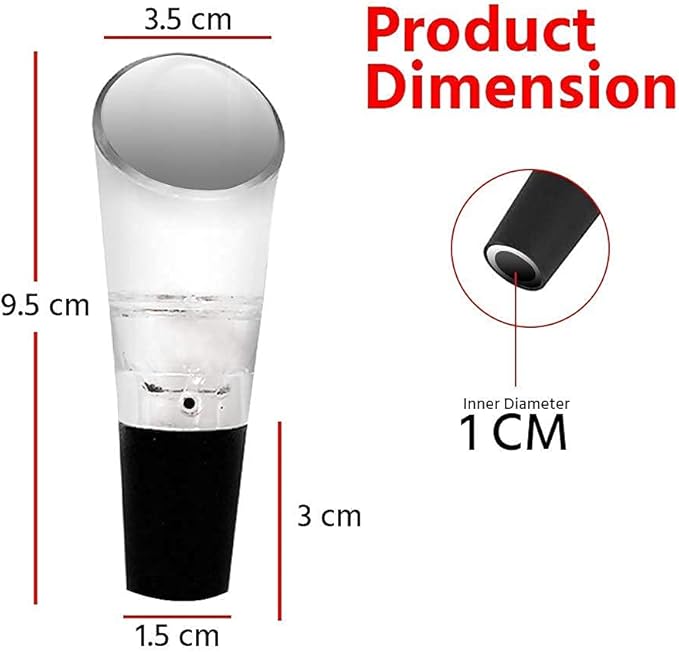 Wine Aerator Pourer, 2-in-1 Wine Aerator and Pourer for Red Wine, 1 Pack