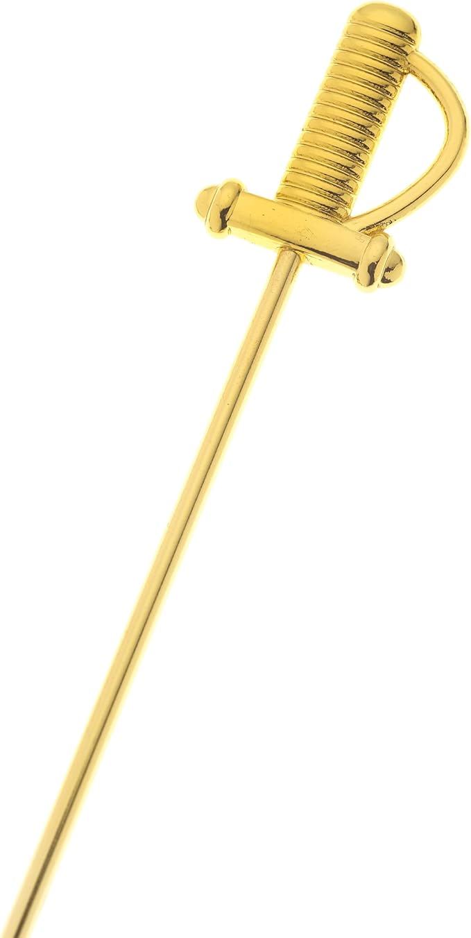 Barfly Cocktail Picks, Sword, Gold Plated, 4.5", Set of 12