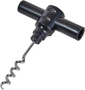 Soro Essentials- Compact Corkscrew with Cover Carbon Steel Black Color- Corkscrew Wine Bottle Opener Multifunctional Bottles Opener Manual Wine Bottle Opener for Servers Bartenders Waiter