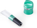 Rabbit Aerate and Preserve Wine Set, Wine/Champagne Sealer and Super Aerator (Green), Standard