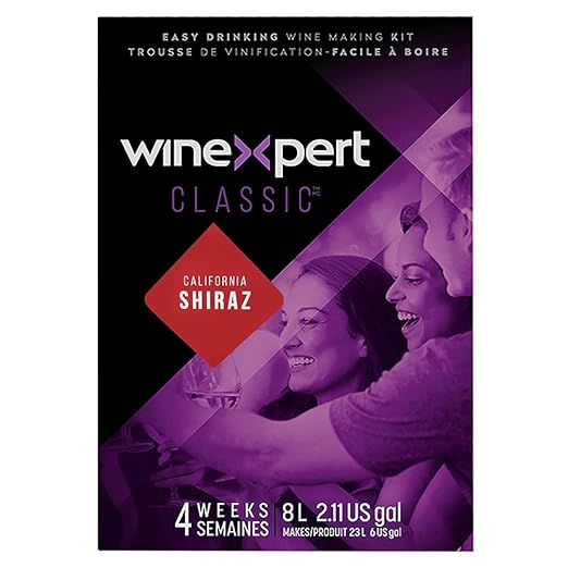 Classic California Shiraz Wine Ingredient Kit