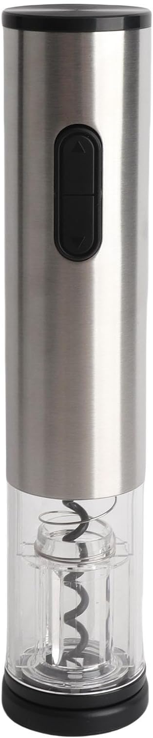 Zerodis Battery Operated Portable Automatic Wine Bottle Opener with Corkscrew and LED Light for Party Camping, Electric