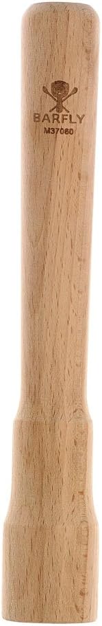Barfly Muddler, 7 3/4" Thick , Wood